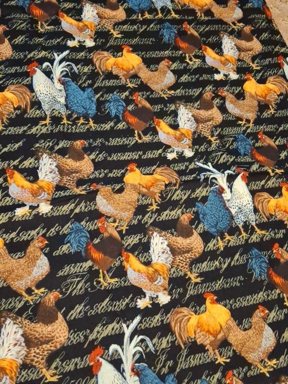 Fabric Chicken Coop By Patty Reed - Fabric Traditions Cotton 1 Yard - Farm